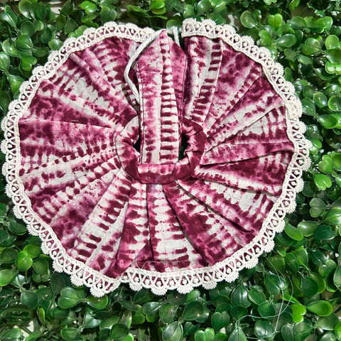 0,1,2 No. Laddu Gopal Cotton Dress wine