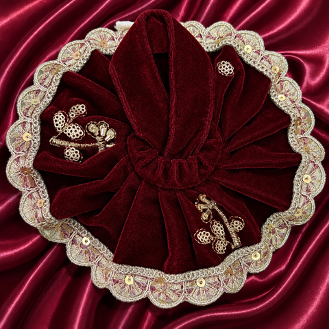 1,2 No laddu Gopal valvet dress