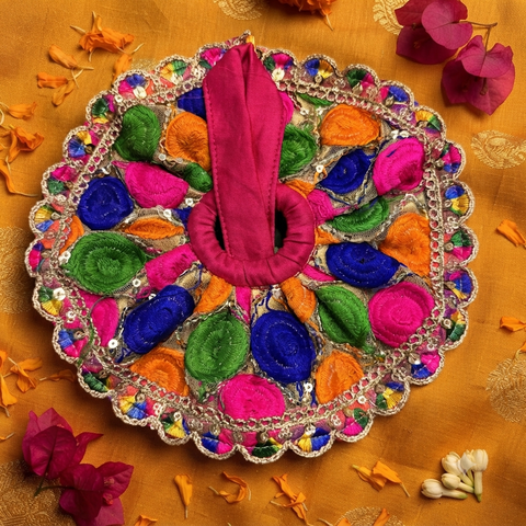 1,2 No laddu dress net fabric