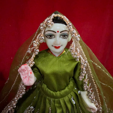 12 inch Yugal Sarkar Heavy net Hand Work Fabric