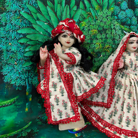 🌸12 inch yugal sarkar cotton dress
