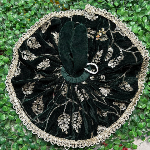 5,6 No. Laddu Gopal Velvet Dress