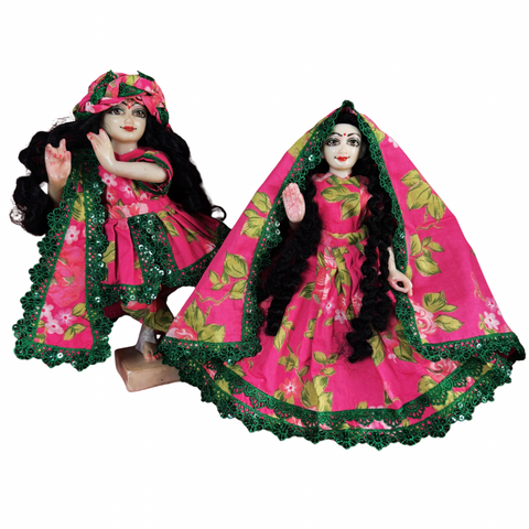 9 inch Yugal Sarkar Cotton Fabric Dress Soft And Comfortable