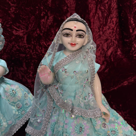 15 inch Yugal Sarkar Dress heavy Net