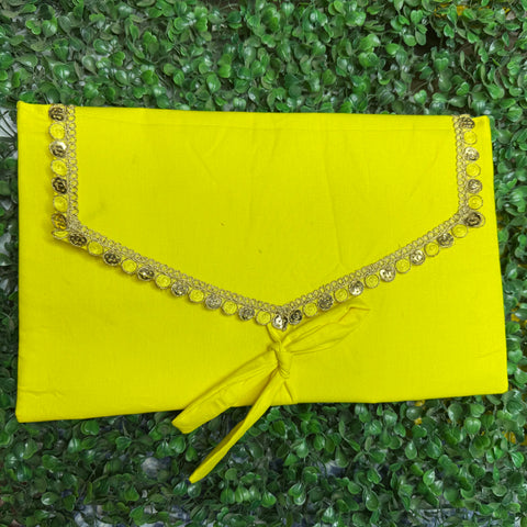 Vaani ji bag Cotton ( Lemon Shade )