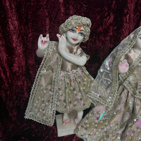 15 Inch Yugal Sarkar Dress heavy Lehanga
