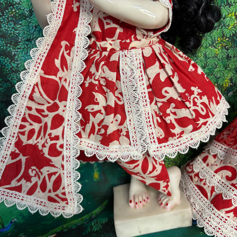 15 Inch Yugal Sarkar Cotton Fabric Dress