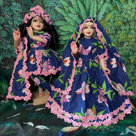 🌸12 Inch Yugal Sarkar Cotton Dress