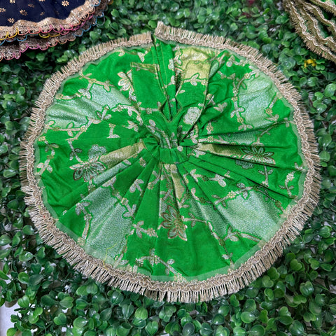 3,4 No. Fancy Dress Green