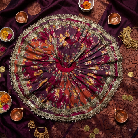 9,10 No laddu Gopal bnarsi fabric