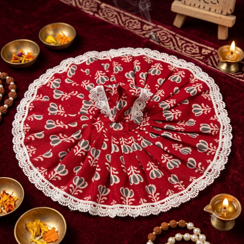 7,8 No laddu Gopal Cotton Dress