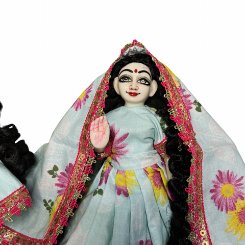 9 Inch Yugal Sarkar Cotton Fabric Dress Soft And Washable
