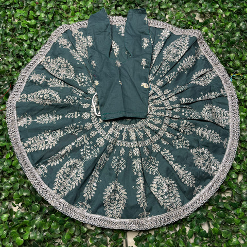 9,10 No. laddu Gopal Cotton Dress 👗