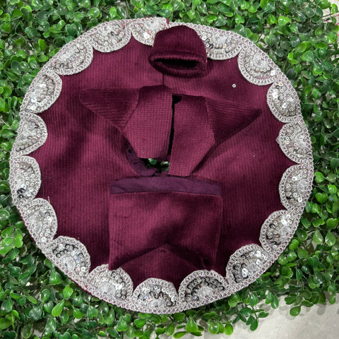 5,6 No. Laddu Gopal Winter Dress