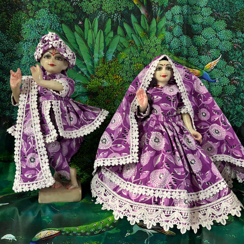 🌸12 inch yugal sarkar cotton dress
