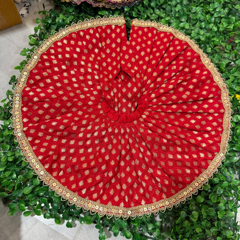7,8 No. Fancy Dress Red