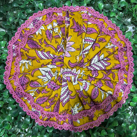3-4 no laddu gopal cotton dress