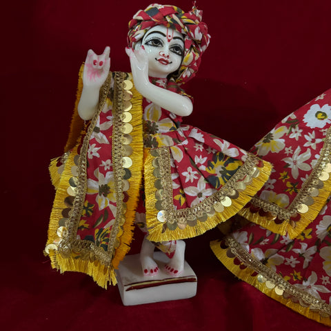 9 Inch Yugal Sarkar Cotton Dress