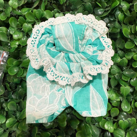 Laddu Gopal Cotton Dress Set Sky