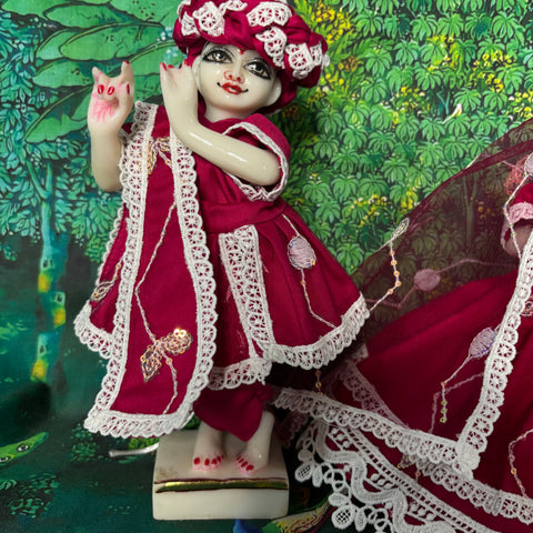 9 inch yugal sarkar net dress