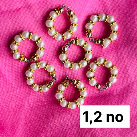 1,2 no. Kangan white