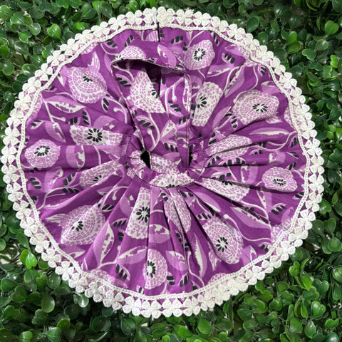 purple dress 3-4 no laddu gopal dress